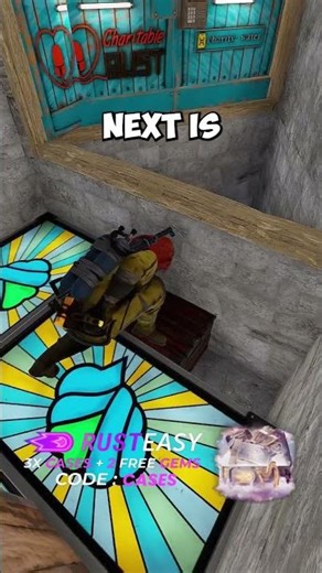 Building A Compact Starter Base in RUST | #rust #rustgame #rustshorts #shorts #rustclips #rusteasy