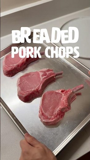 My friend’s breaded pork chop recipe #cooking #recipe #porkchops #easymeals #breaded