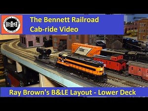 Cab Ride Video: Ray Brown's B&LE- Lower Deck