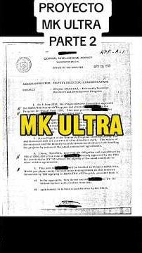 Proyecto MK-Ultra: El Experimento Secreto de Control Mental de la CIA