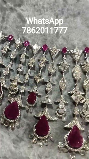 18k gold real Ruby or diamond #jewellery #gold #design #nakless #rubygems #golddiamonds