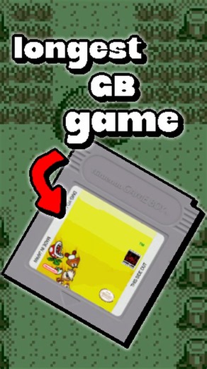 what's the longest gameboy game?