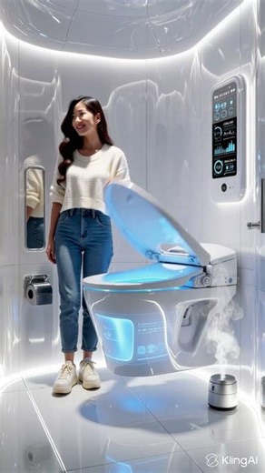 The Futuristic Smart Toilet of 2050 — You Won’t Believe the Features!