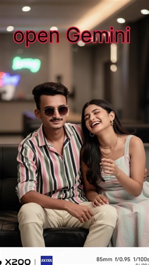 Gemini ne banayi perfect couple vibes 😎#shorts #gemini #ai #photoediting #smartphone #couple #viral