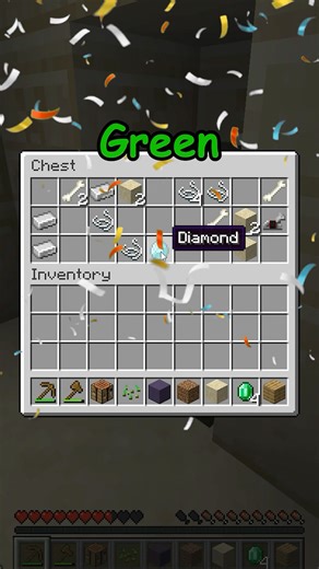 Minecraft But Every Color Is Randomly #minecraft #ytshorts #shorts #minecraftshorts