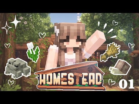 a cozy start in homestead ♡ | Survival Longplay - Ep 01