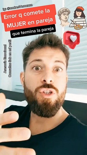295K views · 8.3K reactions | ERROR de mujer luego de terminar蘿 ¡Espero que ayude! Andrés #paramujeres #erroresdemujeres #ruptura #separaióndeamor #corazónroto #problemasdemujeres #amoreal #amorverdadero #amorsano #amorsano #relaciónsana #leccionesdeamor #tipsdeamor #relacionesexplicadas #amorexplicado #pareja #parejas #novios #novio #novia #inteigenciaemocional #amorpropio #parejasana #relacionsana #comunicaciónasertiva #comunicación | Andres Vernazza | Facebook