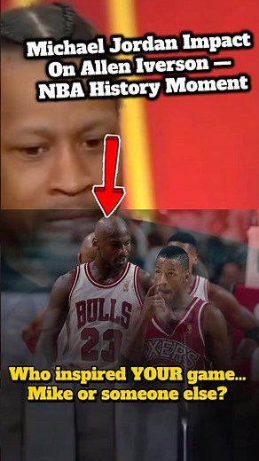 Momentum: Allen Iverson Said “I Wanted To Be Like Mike”… Then Became A NBA Legend #alleniverson