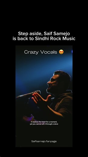 When I say real rockstar, I mean it 😘 @Saif Samejo kamaaaaaaal kare chadyo 😩🤌 zindagi by The Sketches & Sanam Marvi [Sindhi Song, Sindhi Music, Saif Samejo, Rock Music, Rock Songs, Sindhi Rock Song, The Sketches Band, Sanam Marvi, Sindhi Status, Pakistani Music, Pakistani Spotify, Sassui Punhu, Lahooti, Rockstar] #Zindagi #SaifSamejo #SanamMarvi #Lahooti #sindhitrend