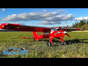 Uncut 3 & 4S Maiden Flights - E-flite Micro Draco RC STOL Bush Plane