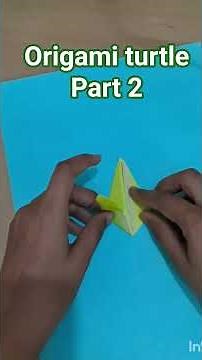Easy Origami Turtle Tutorial