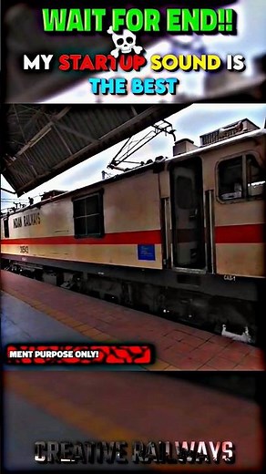 WDP4D Starts Up Like a Monster 😈🔥 #WDP4D #IndianRailways #DieselPower #MonsterVibes #Shorts