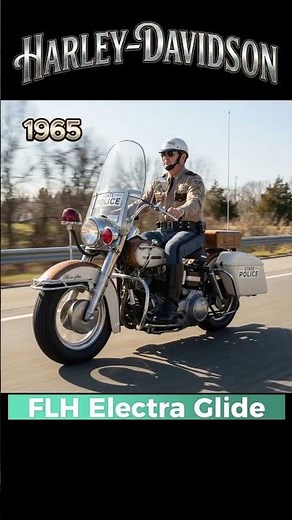 Harley-Davidson Police Bikes Evolution (1913–2026)