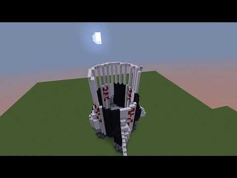 Minecraft Timelapse build Saturn V