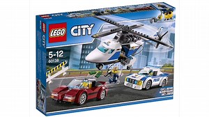 乐高60138图纸：城市组警察高速追捕！经典款作品——乐高城市组警察十大最出名的乐高套装！