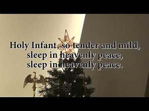 Silent Night - Hymn - Pipe Organ - People Singing - Words