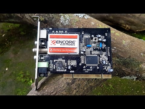 Tarjeta de TV PCI ENCORE ENLTV-FM3 en Windows 10 Pro x64