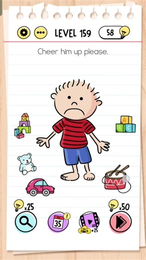 Brain test level 159 solution