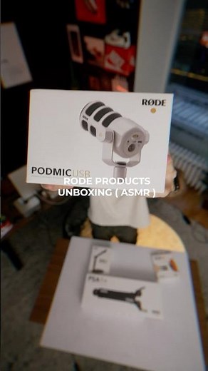 RODE PODMIC unboxing and install ( with other rode equipment) #rodepodmic #rodemic #rodestudioarm