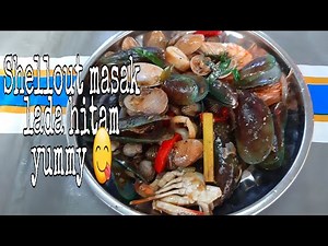 Resepi Shell Out Seafood Masak Lada Hitam (Shell Out Seafood Black Pepper Recipe) #shellout
