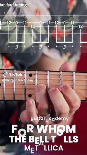For Whom the Bell Tolls Guitar Tutorial with Tabs and Chords