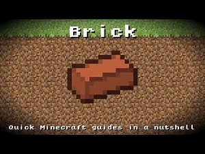 Minecraft - Brick! Recipe, Item ID, Information! *Up to date!*