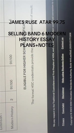 Top HSC Modern History Notes for High Scoring Essays