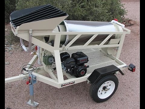 Gold Trommel, Reverse Helix Trommel