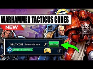 WARHAMMER TACTICUS CODE 😍 NEW WARHAMMER 40K TACTICUS CODES