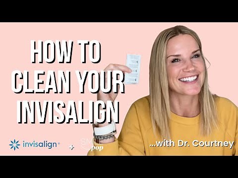 HOW TO CLEAN YOUR INVISALIGN ALIGNERS 2024 | Simply trick to keep them fresh