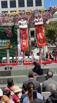 Leung's White Crane Kun Seng Keng Lion Dance on High Poles | 梁館白鶴關聖宮 高樁舞獅