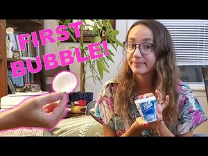 Learning to Blow a Bubblegum Bubble as an Adult!
