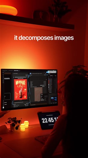 Most AI image editors break consistency because they edit everything at once. Qwen-Image-Layered takes a different approach — it decomposes images into editable RGBA layers, so you can modify a single element while everything else stays untouched. This makes AI image editing more precise, more controllable, and far closer to real design workflows. The model is free and open source. Comment “qwen” to get access and setup instructions. #qwen