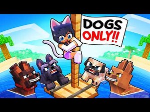 ONE CAT at an ALL DOGS Raft!