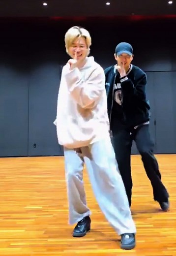 Jimin & RM Dancing Butter & Dynamite on Weverse Live