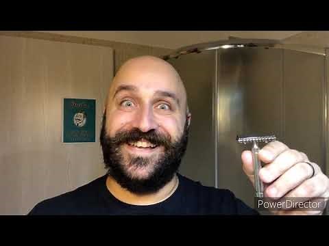 [Rasatura Tradizionale] Taglio la barba di 45 giorni con Fatip Piccolo, Tabac, lame Shark Stainless