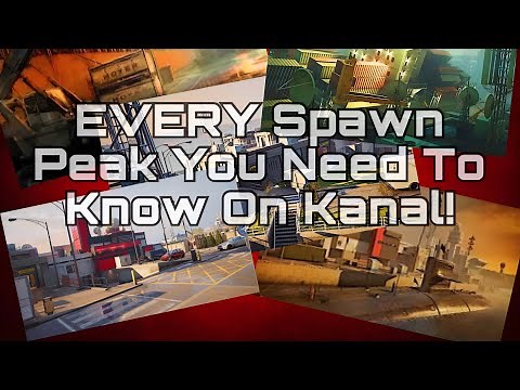 The BEST KANAL Spawnpeeks/Runouts! Rainbow Six Siege Guide