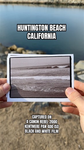Hunting Beach California Captured On A Canon Rebel 2000 With Kentmere Pan 400 ISO Film! 📸♠️🎞️