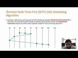 Shortest-Seek-Time-First (SSTF) Disk Scheduling Algorithm