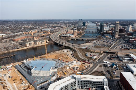 See inside Michigan amphitheater construction that’s turning heads nationwide