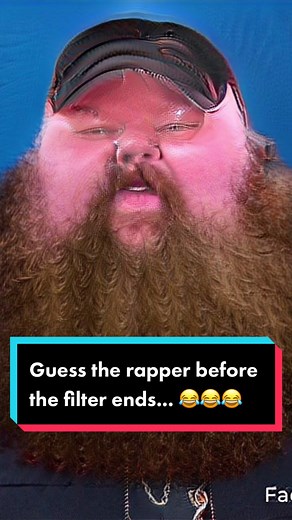 Can you guess the rapper before the filter ends? #greenscreen #fyp #foryou #foryoupage #guessthecelebrity #guesstherapper #fatfilter