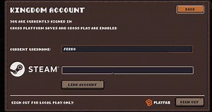 I've successfully created a Playfab account, but I cannot link it to my Steam account.