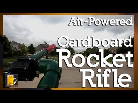 How to make a Cardboard Rocket Rifle