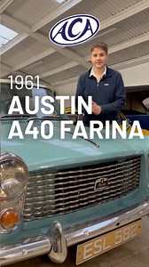 1961 AUSTIN A40 FARINA https://angliacarauctions.co.uk/auctions/2741-31-Jan-2026/13096~2-1961-austin-a40-farina Anglia Car Auctions two-day classic is on the Saturday 31st January & Sunday 1st February Auction Catalogue https://angliacarauctions.co.uk/auctions/2741-31-Jan-2026 Do you have a classic you are looking to sell? Please call us on 01553 777444 or email for any further information 🚗 Classic Car 🏍️ Classic Motorcycle 🏁 Automobilia 🚘 Registration Plate ✉️Email Updates Want to know wha