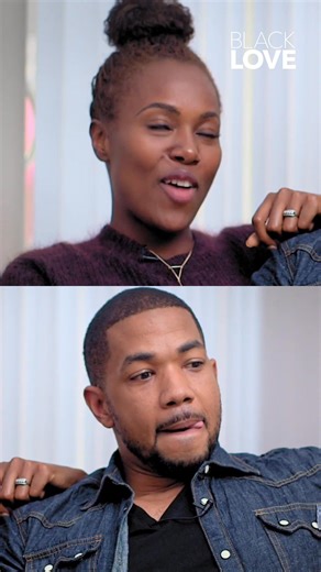 Marriage is like self love for two ☕️Thanks to Dewanda Wise and Alano Miller (married after 3 months of dating and now married over 15 years), this is one of our all time favorite lessons from #BlackLoveDoc interviews for its simplicity and clarity 🖤 | Black Love Inc.