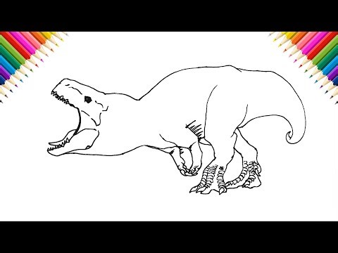 How to draw Maxillosaurus Step by Step
