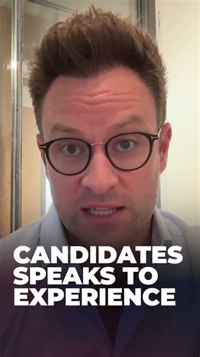 What type of questions are in the candidate video applications?