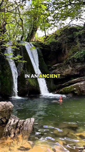 Did you know about this hidden waterfall in England? #uktravel #placestovisituk #travel