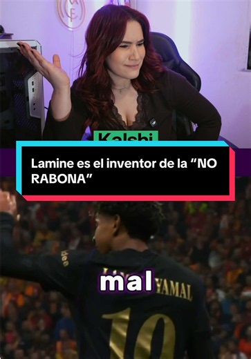 Lamine hoy inventó la “NO-RABONA”😳😆 #lamineyamal #fcbarcelona #championsleague #tiktokfootballacademy #deportesentiktok