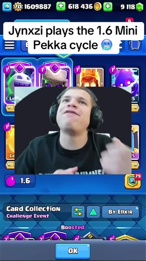 Mini Pekka Cycle Gameplay in Clash Royale